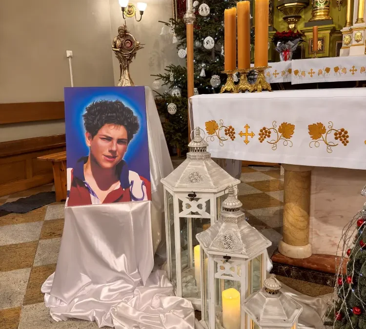 Wprowadzenie relikwii św. Carlo Acutisa